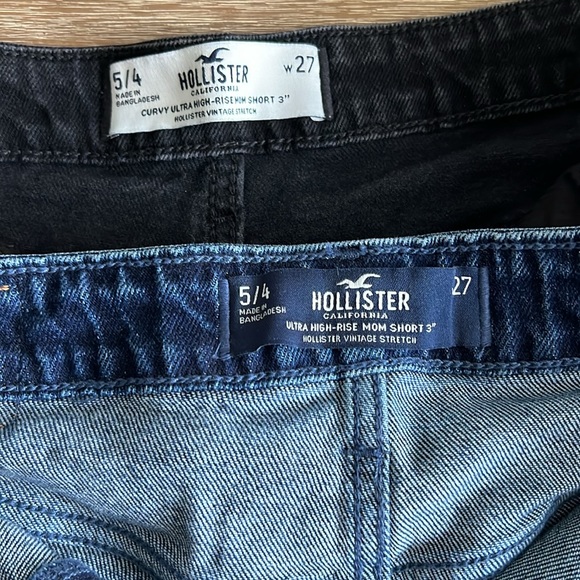 Hollister denim shorts 5/4 W 27 - Picture 3 of 3